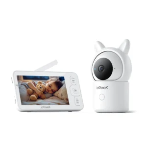 Vigilabebés ieGeek Baby 7 con cámara y pantalla para supervisar al bebé